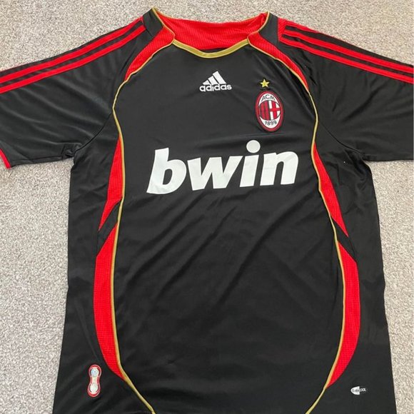 Adidas Black and Red Soccer Jersey - Picture 2 of 6